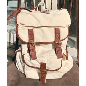 Ecote Canvas Rucksack Backpack